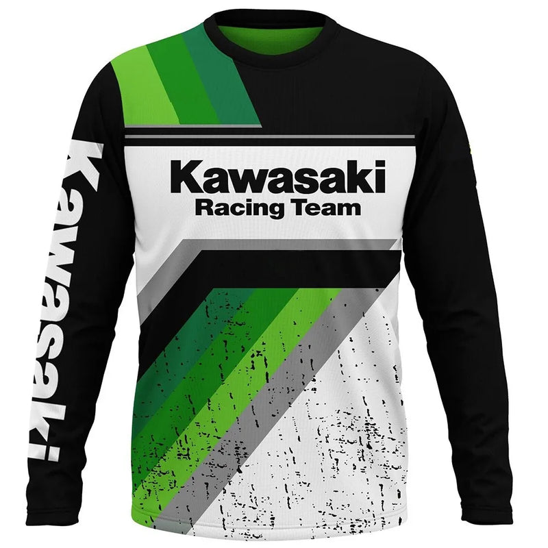 CAMISETA MANGA LONGA Kawasaki Motorcycle Racing Team