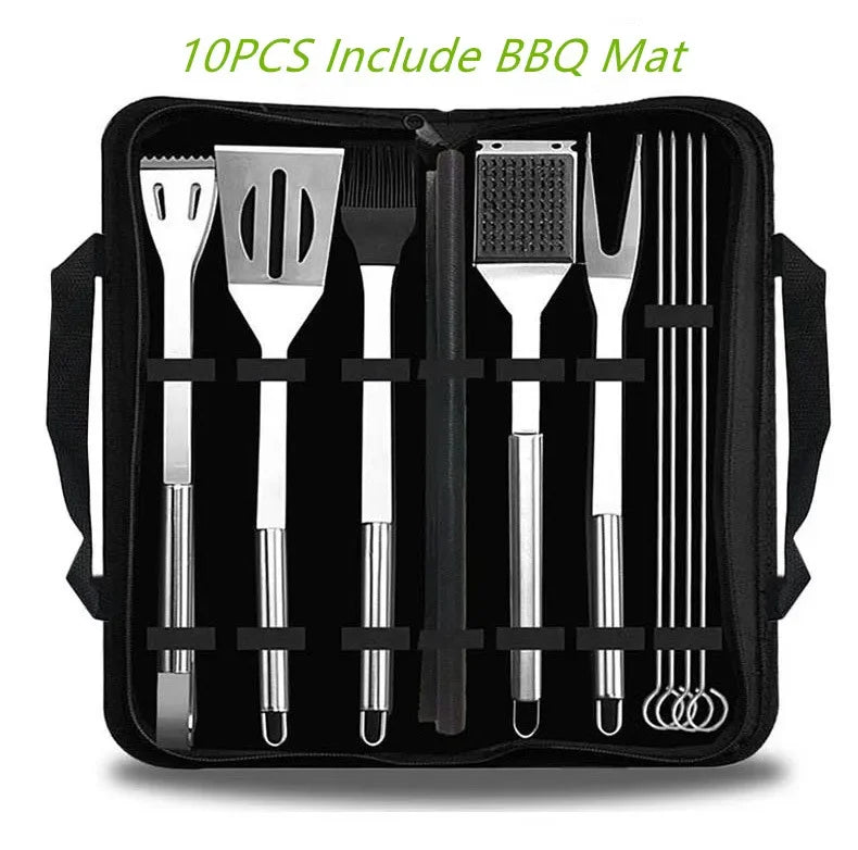 Kit utensilhos para churrasco