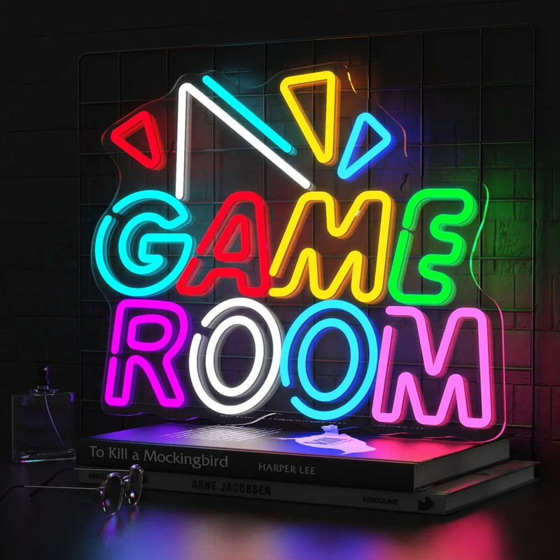 Placa de led neon gamer