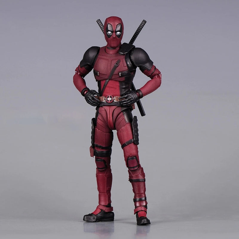 16cm Shf Deadpool 2 Action Figure Pvc Superhero Doll Movable Model Toys Collection Joint Movable Dolls For Kids Birthday Gift