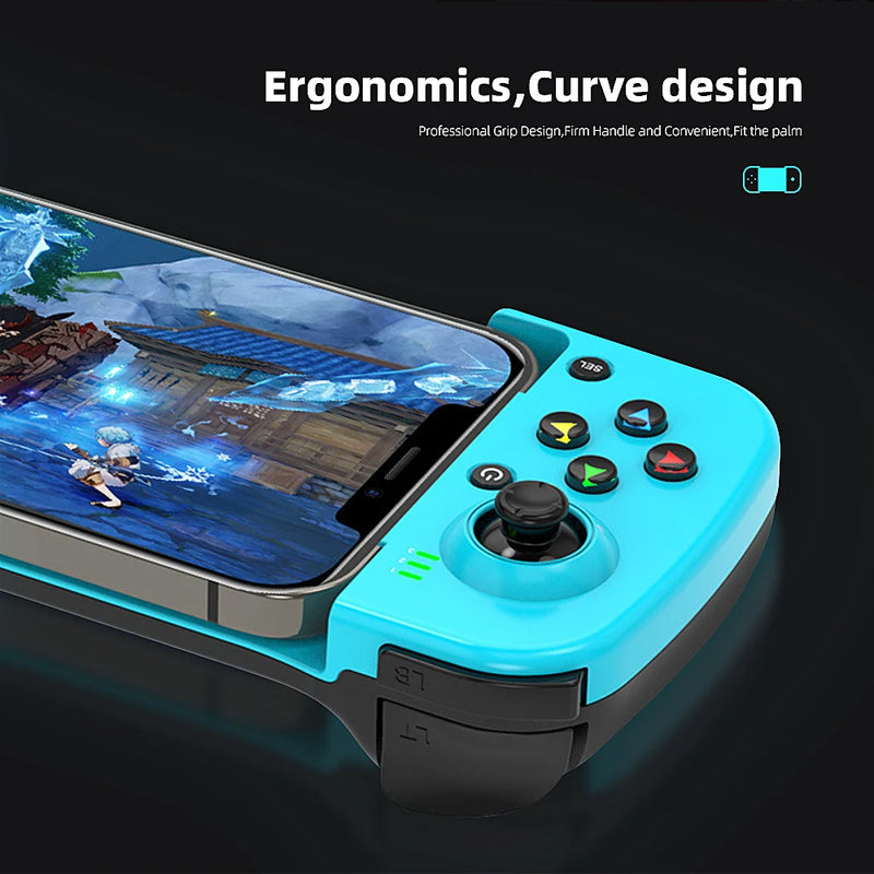 Gamepad para iPhone Android Controle de celular Bluetooth