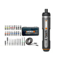 Chave Worx recarregavel 4v com 30 pontas