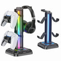 SUPORTE PARA COMANDO OU HEADSET RGB COM 9 MODOS DE LUZ