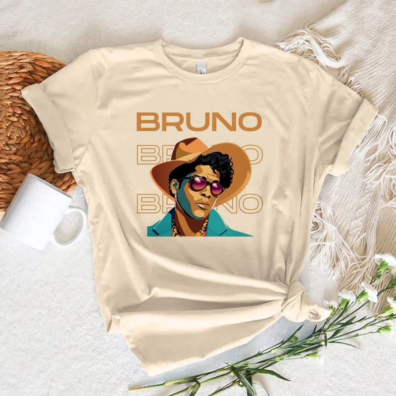 Camisetanfeminina Bruno mars