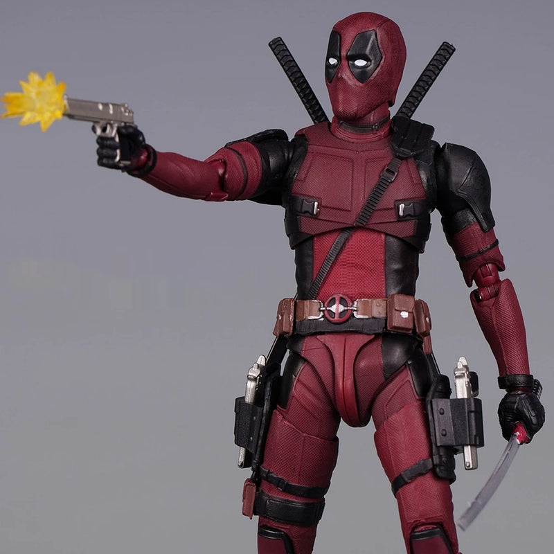 16cm Shf Deadpool 2 Action Figure Pvc Superhero Doll Movable Model Toys Collection Joint Movable Dolls For Kids Birthday Gift