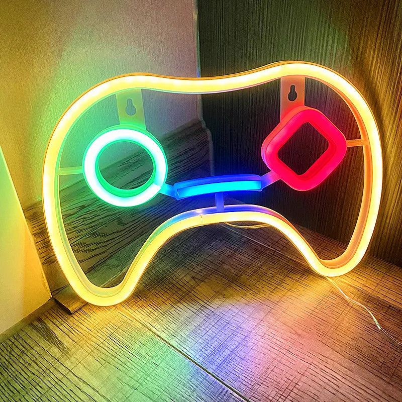 LUMINARIA DE LED NEON 3D PLAYSTATION