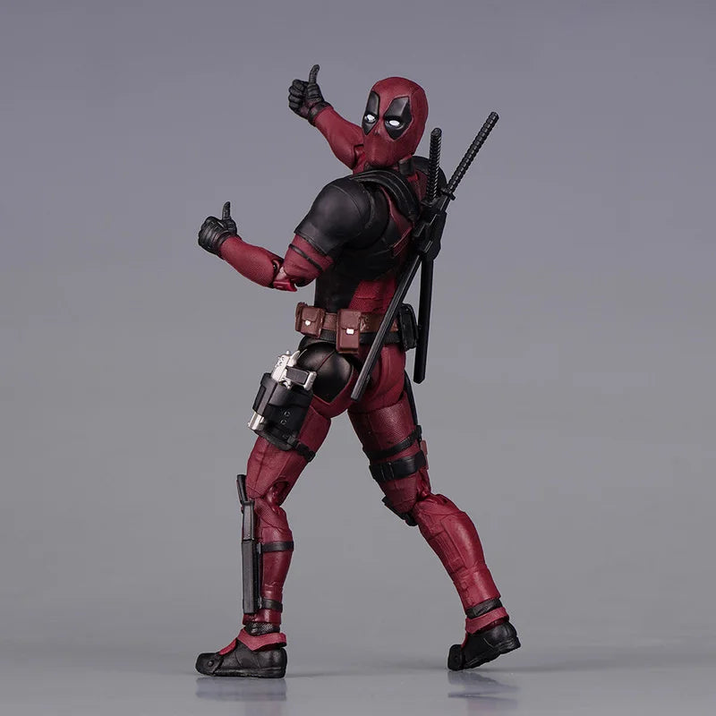 16cm Shf Deadpool 2 Action Figure Pvc Superhero Doll Movable Model Toys Collection Joint Movable Dolls For Kids Birthday Gift