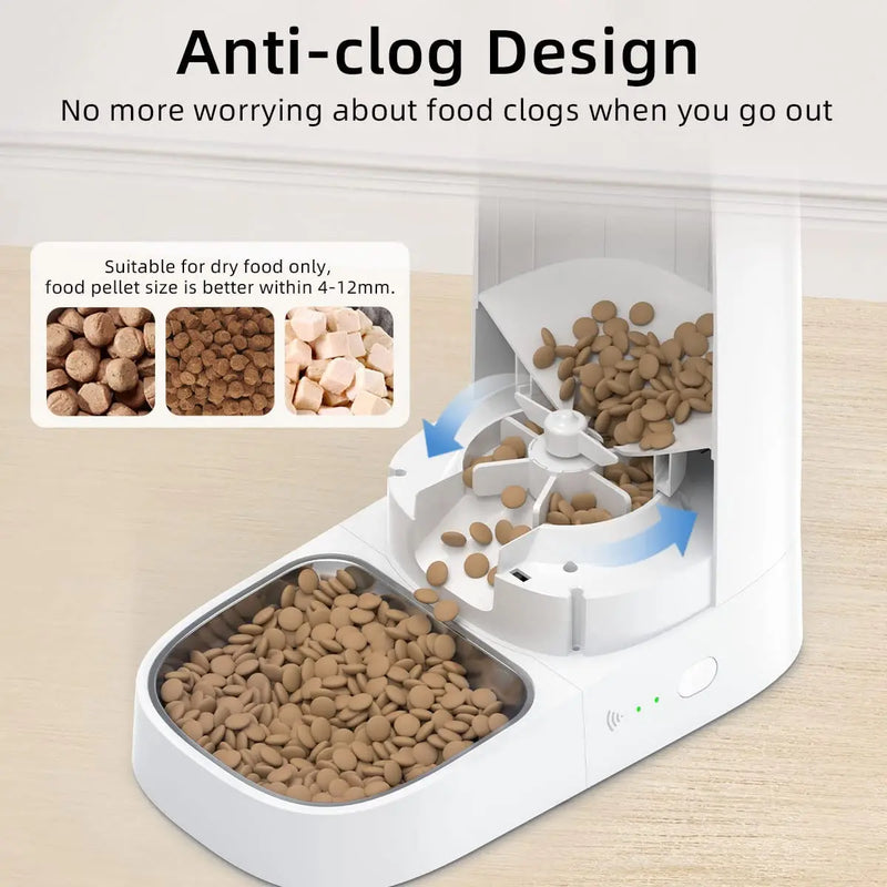 ALIMENTADOR AUTOMATICO PARA PETS PET SMART WIFI