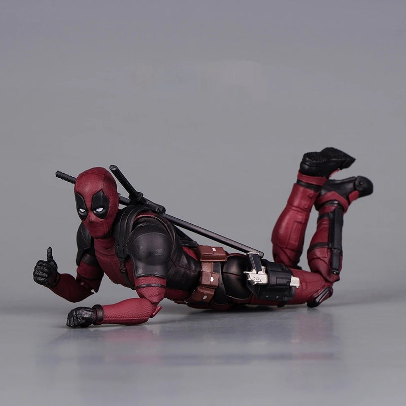 16cm Shf Deadpool 2 Action Figure Pvc Superhero Doll Movable Model Toys Collection Joint Movable Dolls For Kids Birthday Gift