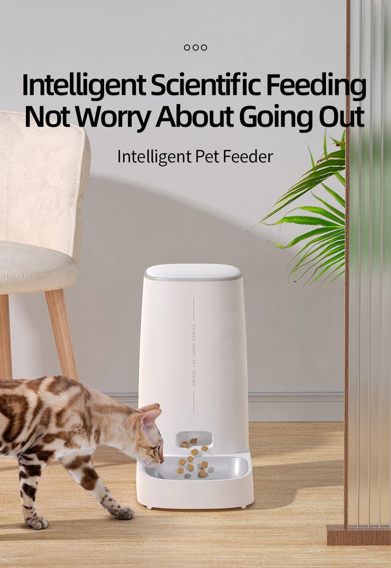 ALIMENTADOR AUTOMATICO PARA PETS PET SMART WIFI