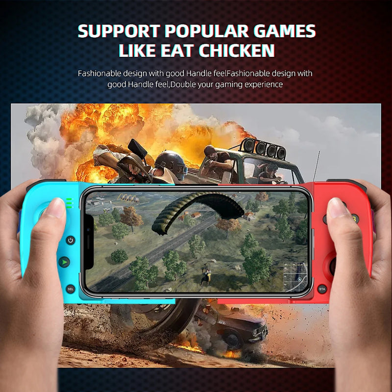 Gamepad para iPhone Android Controle de celular Bluetooth