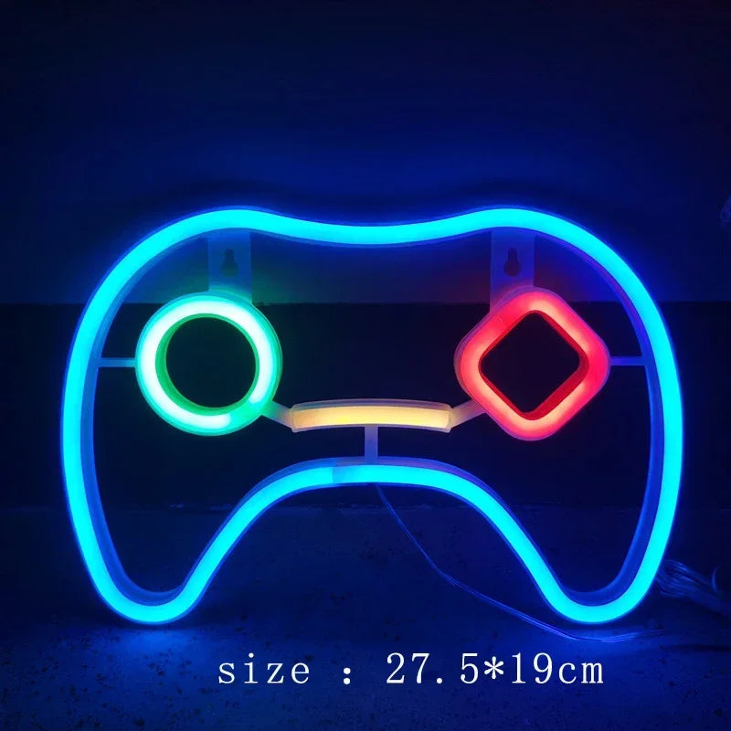 LUMINARIA DE LED NEON 3D PLAYSTATION