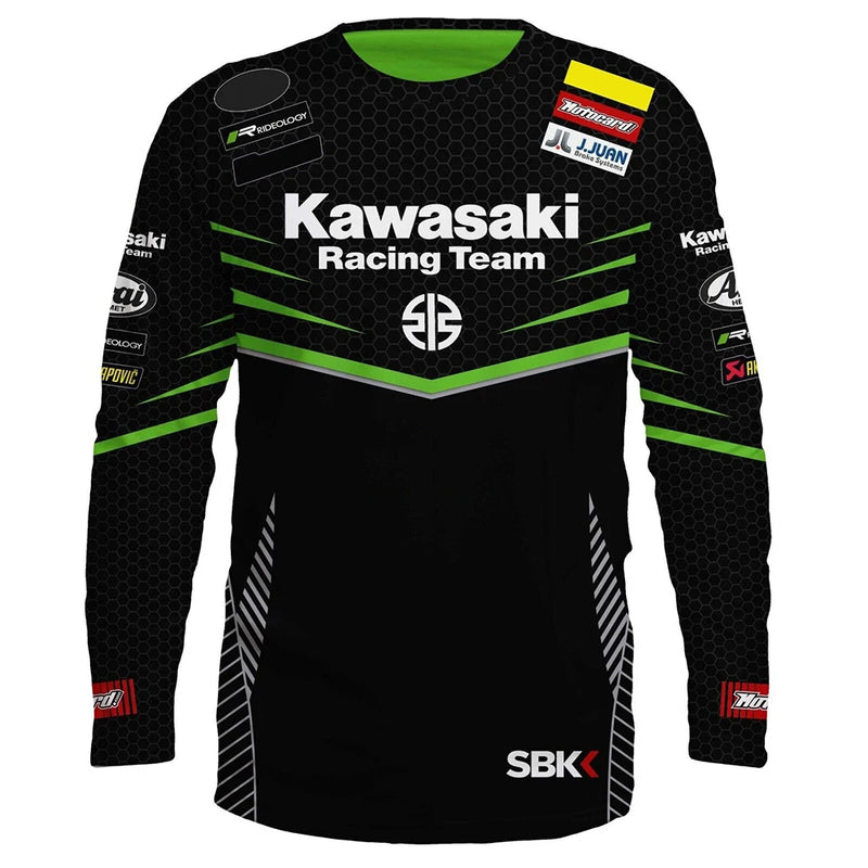 CAMISETA MANGA LONGA Kawasaki Motorcycle Racing Team