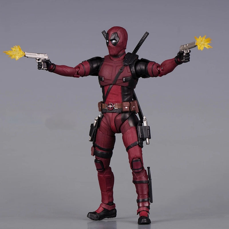 16cm Shf Deadpool 2 Action Figure Pvc Superhero Doll Movable Model Toys Collection Joint Movable Dolls For Kids Birthday Gift