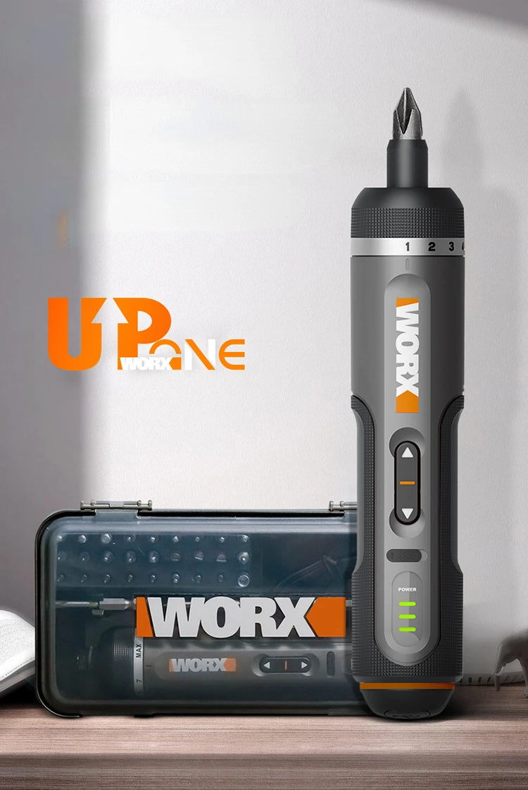 Chave Worx recarregavel 4v com 30 pontas