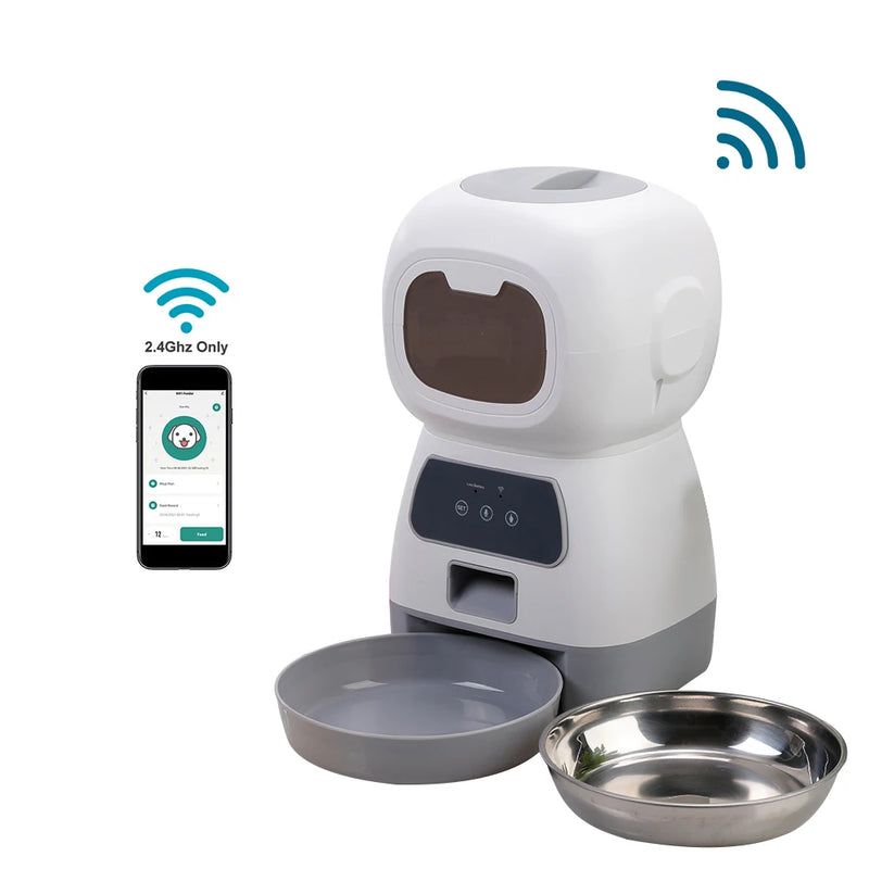 Alimentador automático para animais de estimação de 3,5 L