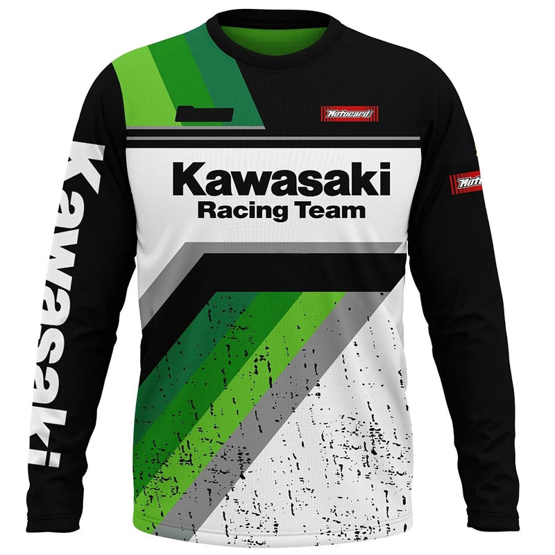 CAMISETA MANGA LONGA Kawasaki Motorcycle Racing Team