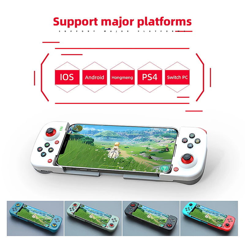 Gamepad para iPhone Android Controle de celular Bluetooth