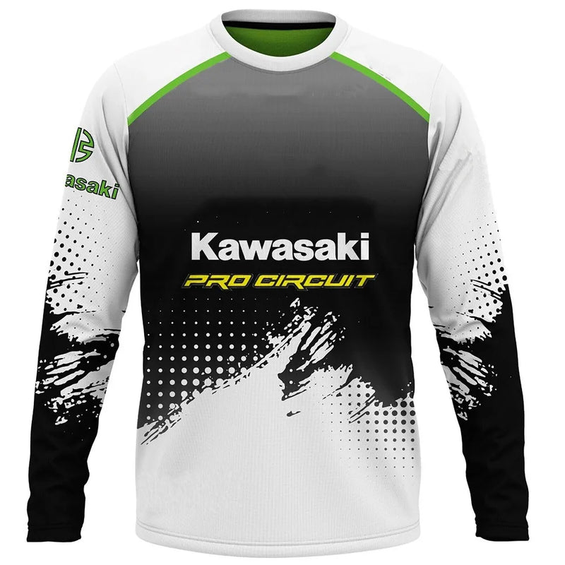 CAMISETA MANGA LONGA Kawasaki Motorcycle Racing Team