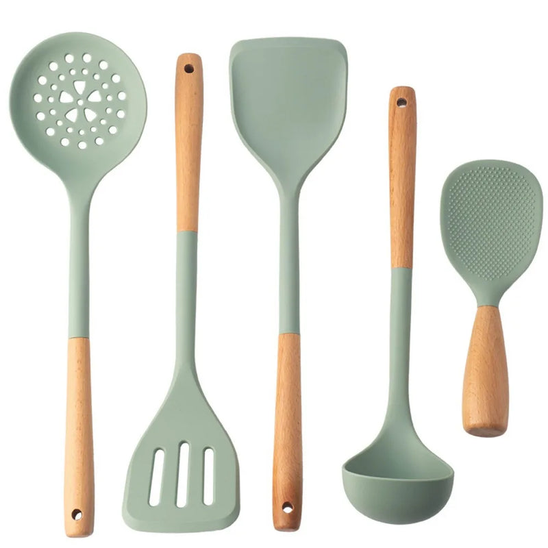 Utensilhos de silicone para cozinha