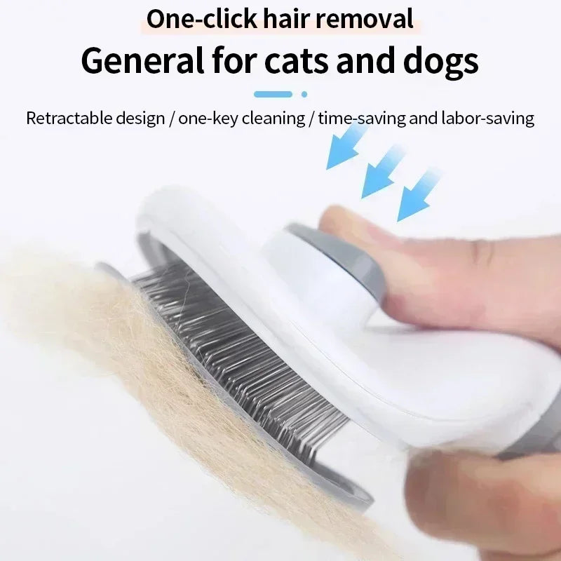 Escova para limpeza de pelo de pet