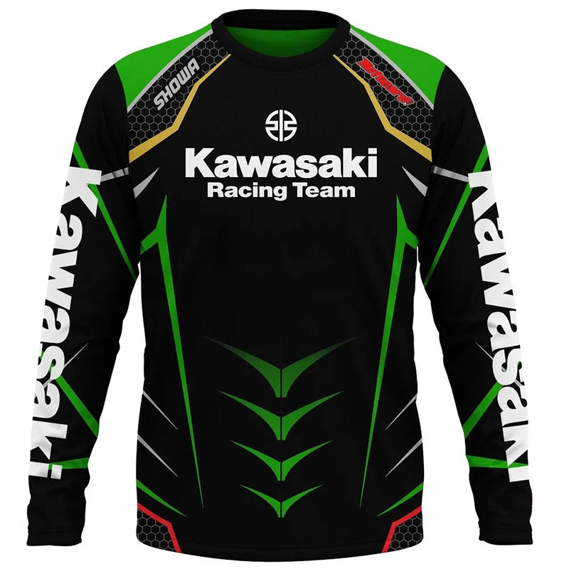 CAMISETA MANGA LONGA Kawasaki Motorcycle Racing Team