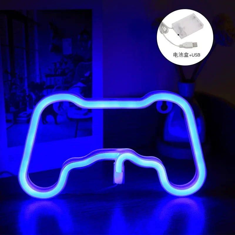 LUMINARIA DE LED NEON 3D PLAYSTATION