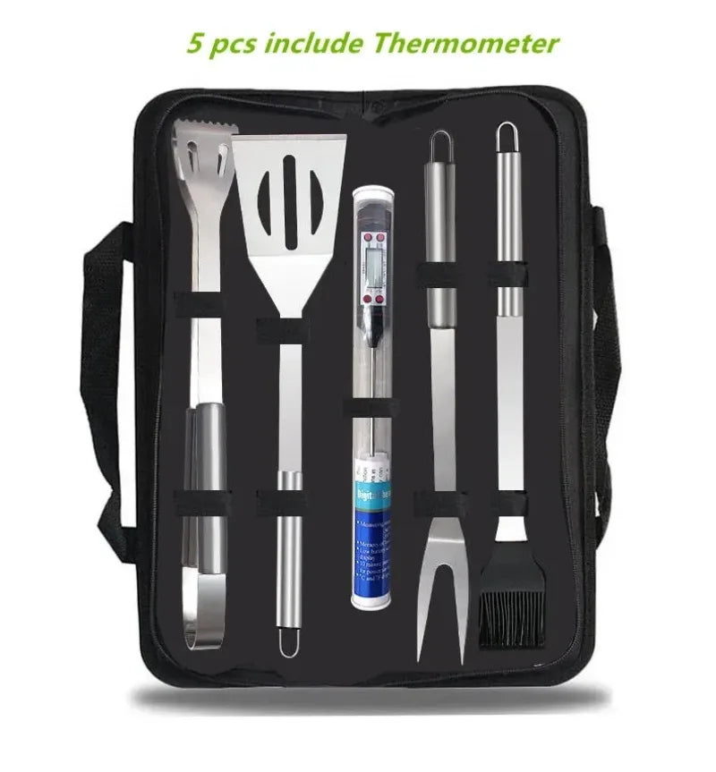 Kit utensilhos para churrasco