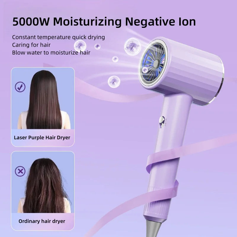 Secador de cabelo 1200-2400w com ion