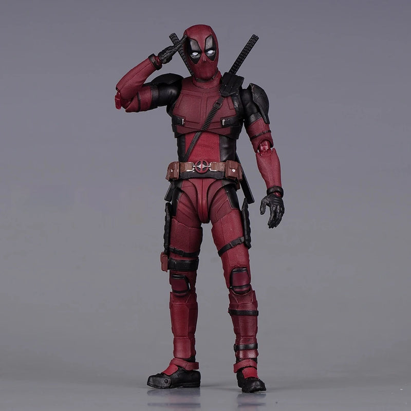 16cm Shf Deadpool 2 Action Figure Pvc Superhero Doll Movable Model Toys Collection Joint Movable Dolls For Kids Birthday Gift