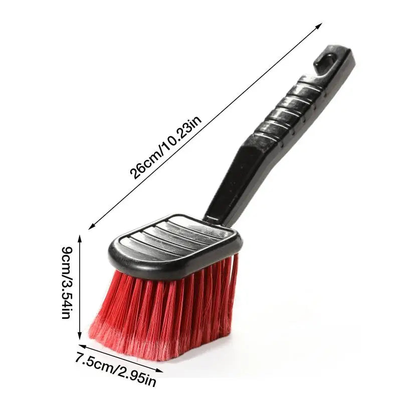 Truck Soft Bristle Wheel Cleaning Brush Rim Tire Detail Brush Automotive Tire Brush Wheel Cleaner Brushes