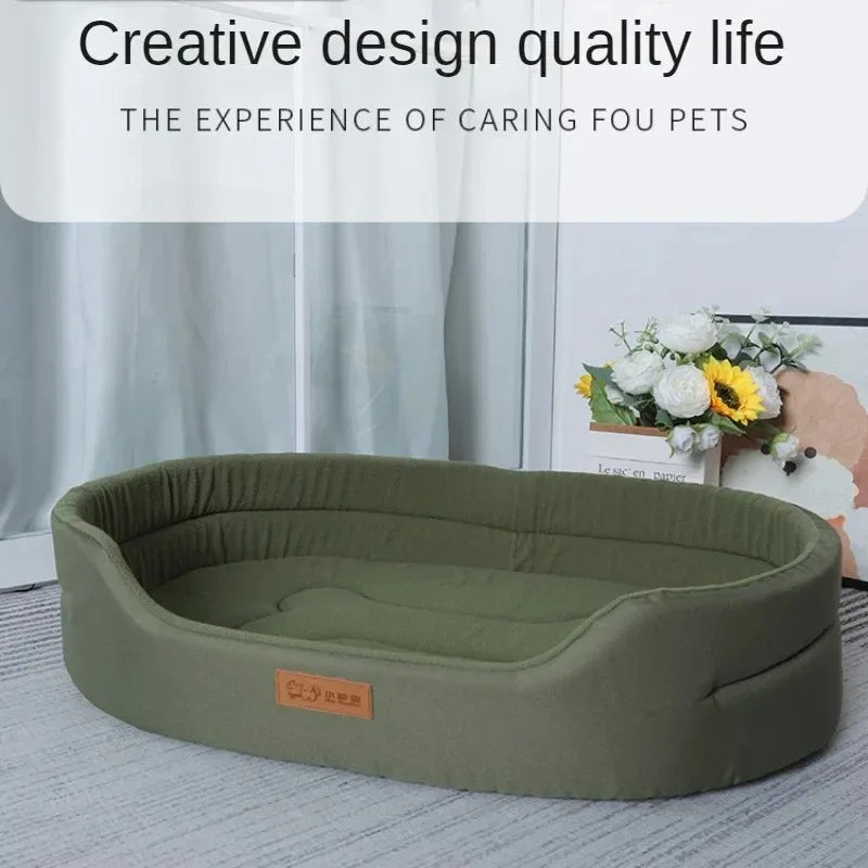 Cama para cães e gatos almofadada