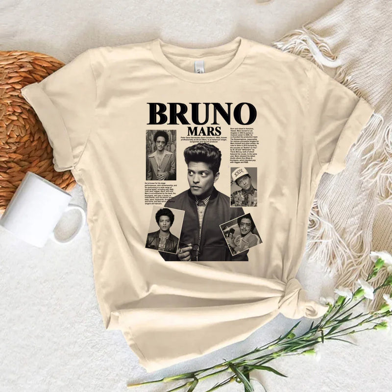 Camisetanfeminina Bruno mars